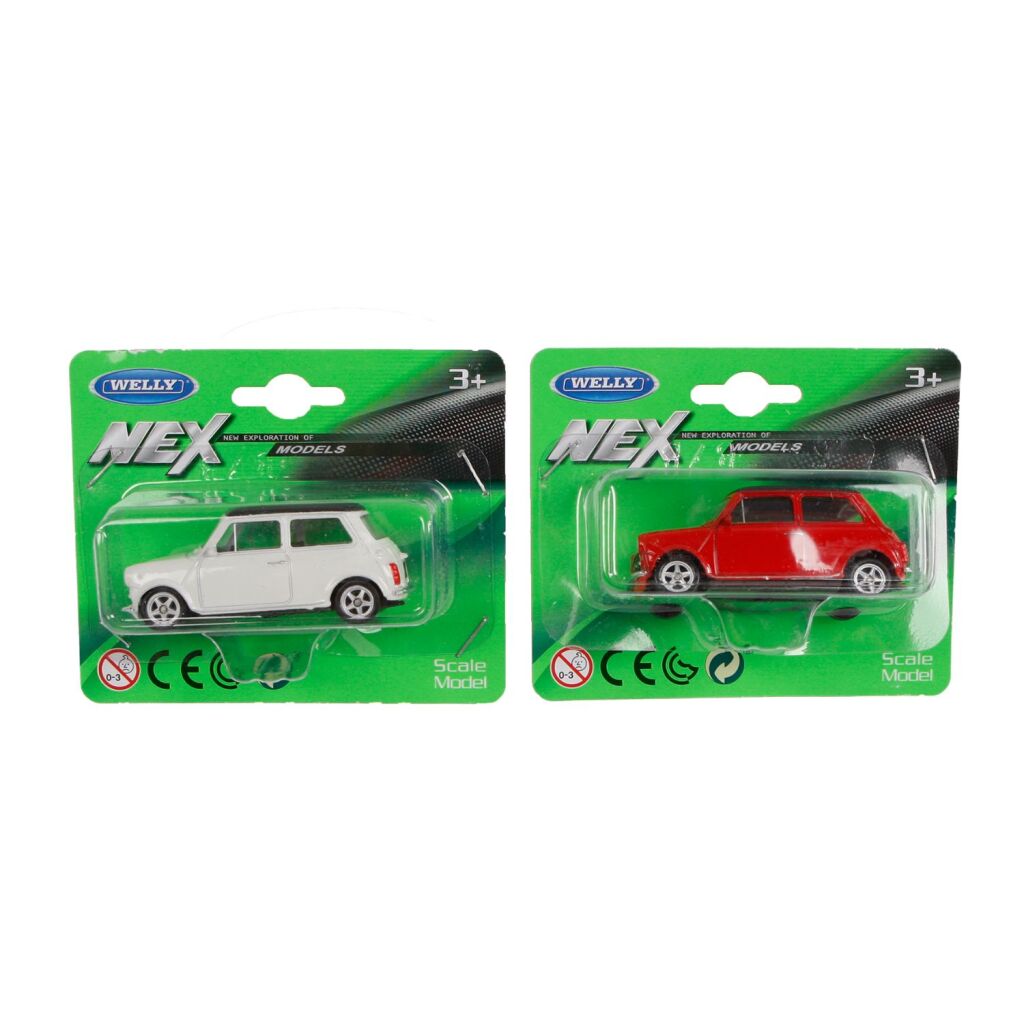 Welly moulé sous pression mini cooper 1:60
