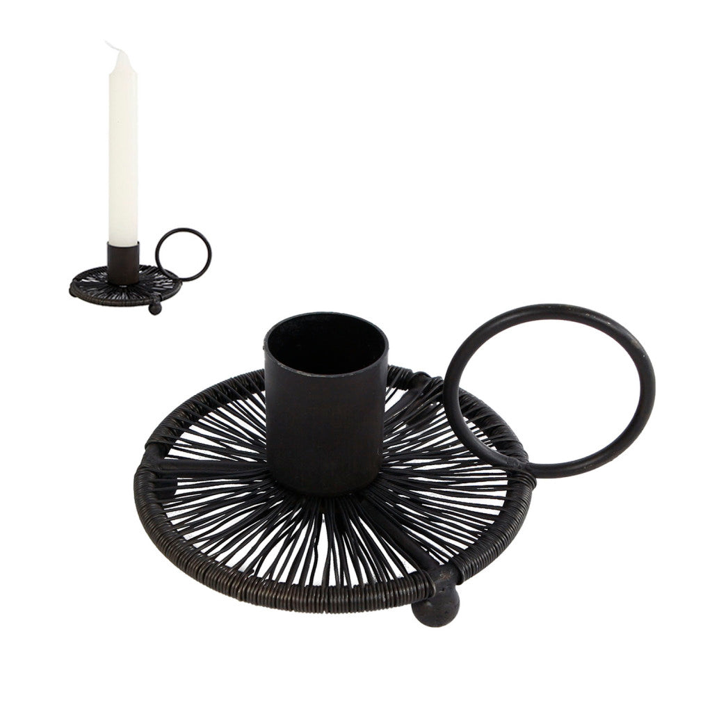 Gifts Amsterdam chandelier fil s métal noir 11x8,5x2,5cm