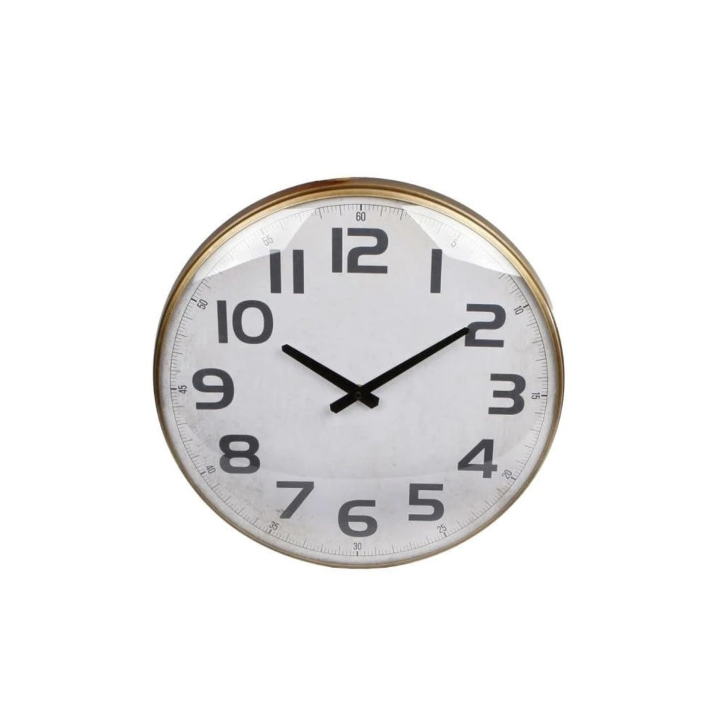 Autres marques horloge murale Dresde 43x6,5x43 cm laiton métal