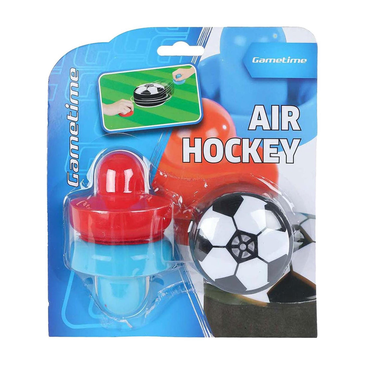 Jeu de air hockey et de football aérien Gametime, 3 parties.