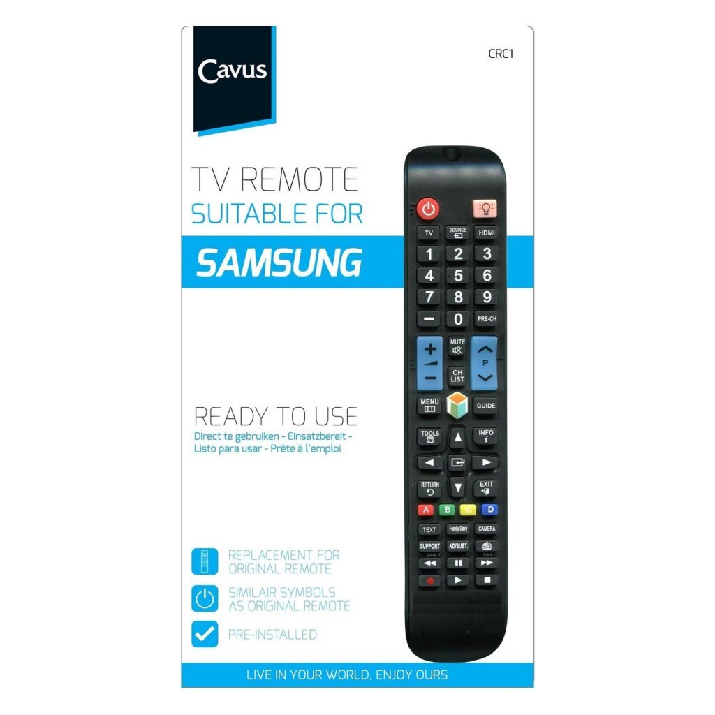 Télécommande Cavus CRC1 pour téléviseur Samsung