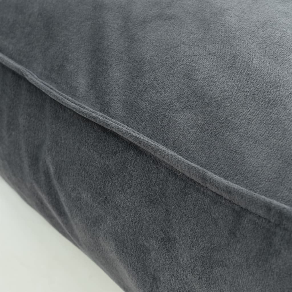 Madison Dog Cushion Velvet 100x70x15 cm Gray