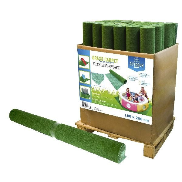 Tapis d'herbe clown à picots 100x200 cm