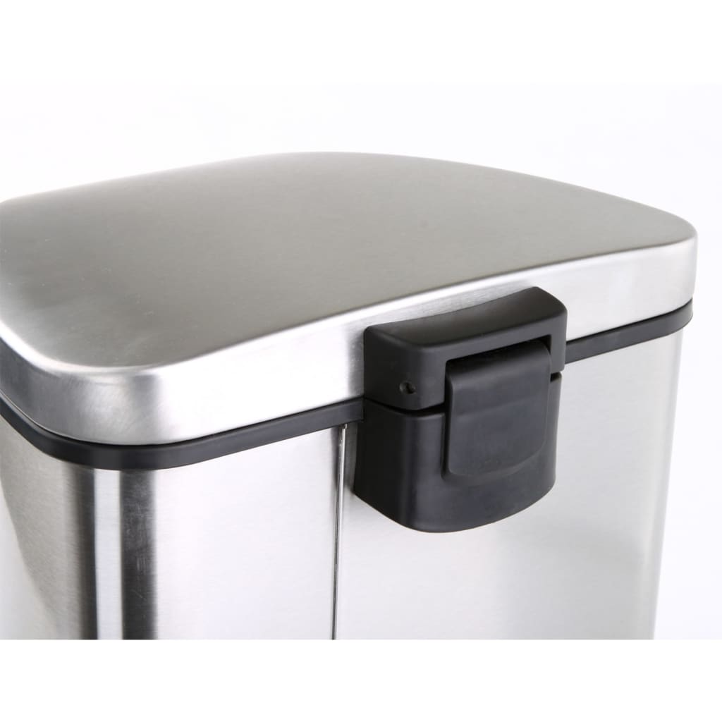 Eko Pedal Bin Grace 35 L Mat argent coloré