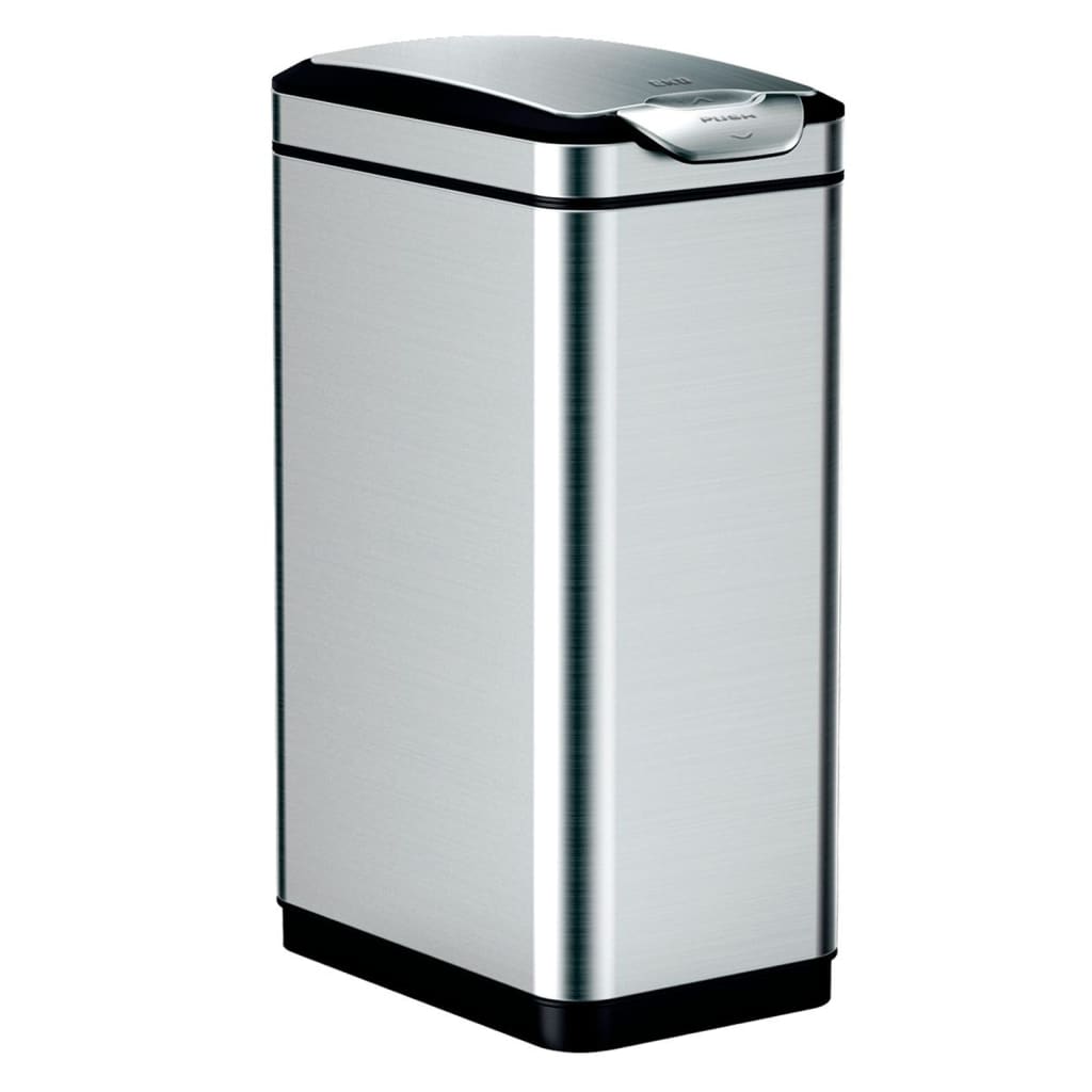 Eko Waste Bin Touch Bar Tina 30 L Mat argent coloré