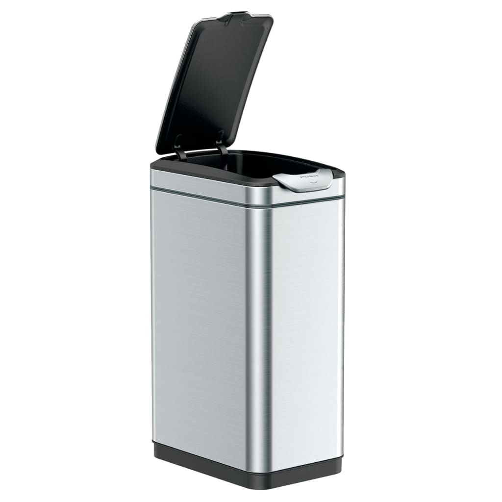 Eko Waste Bin Touch Bar Tina 30 L Mat argent coloré