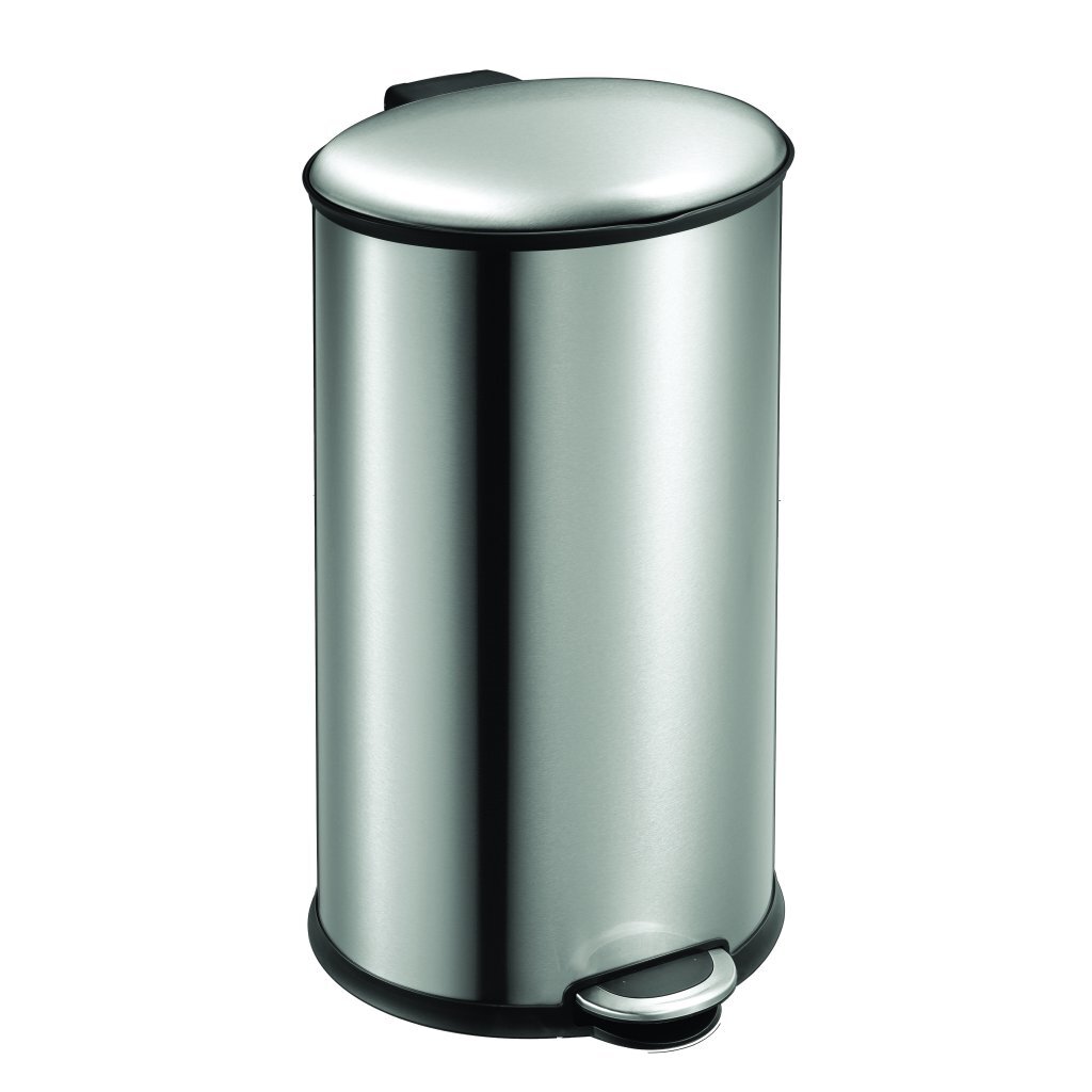 EKO Poubelle à pédale EKO Elipse 40L Inox Mat