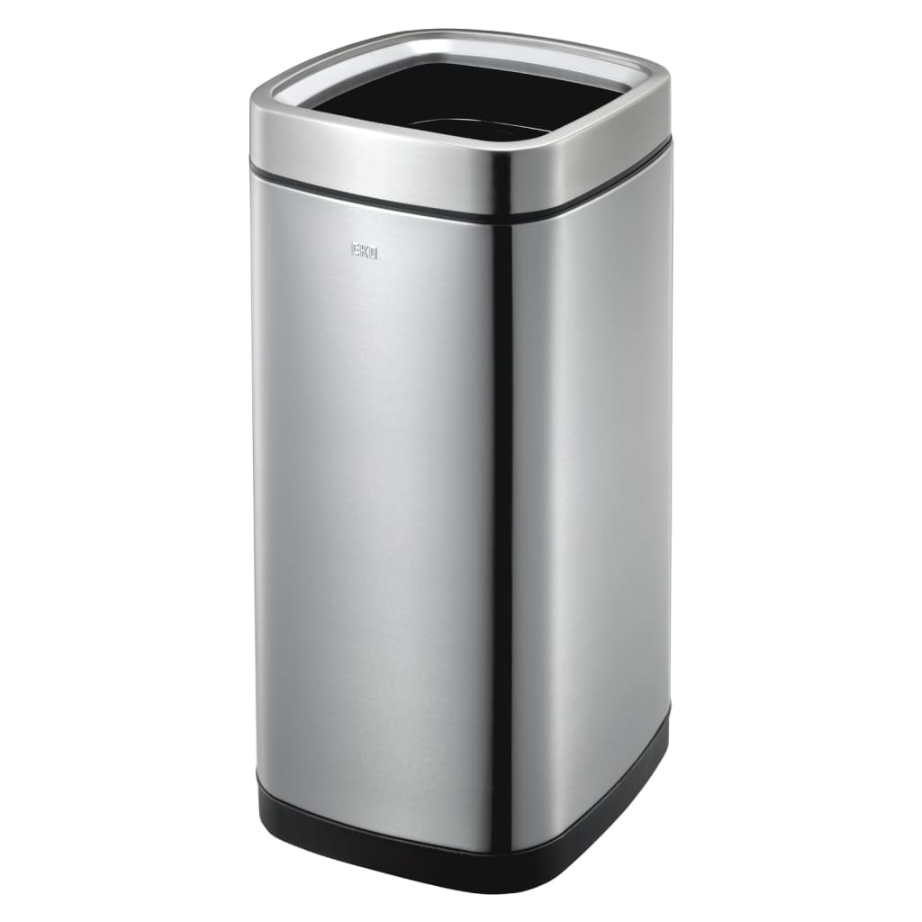 Eko Waste Bin Laguna 35 L Mat argent coloré