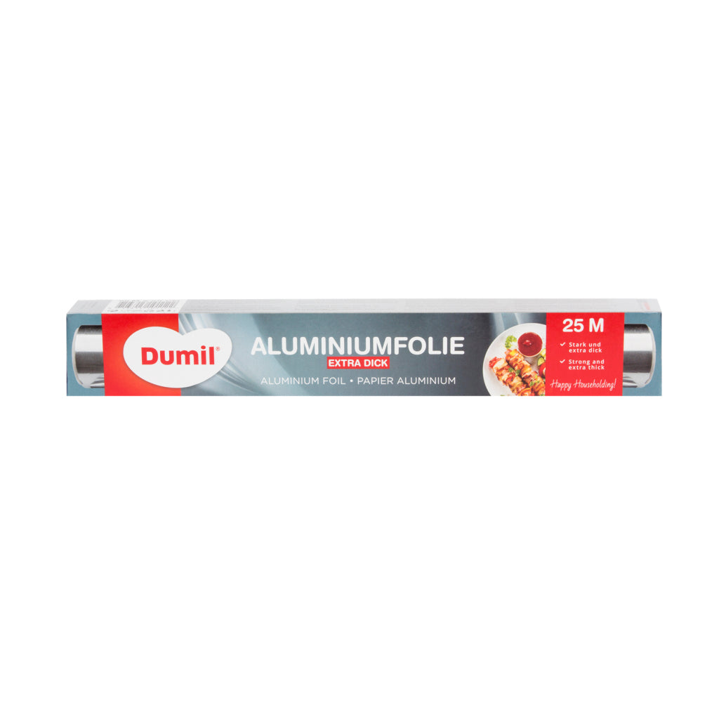 Feuille d'aluminium Dumil extra épaisse 25m