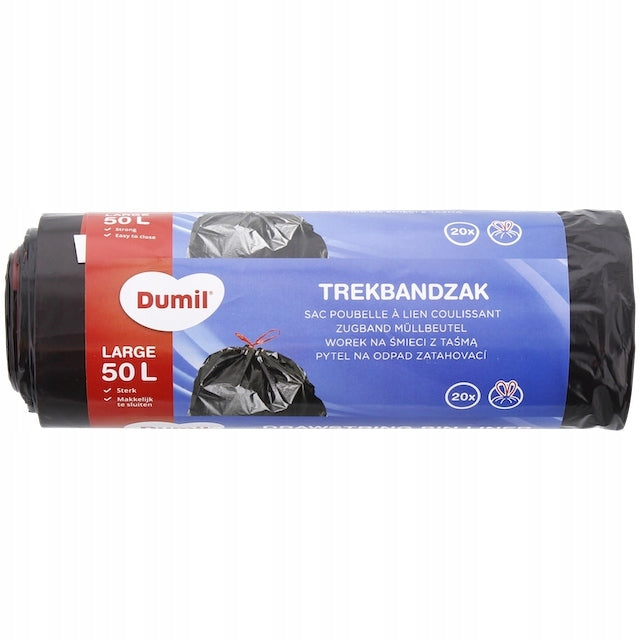 Sac poubelle Dumil 50l 50 pièces