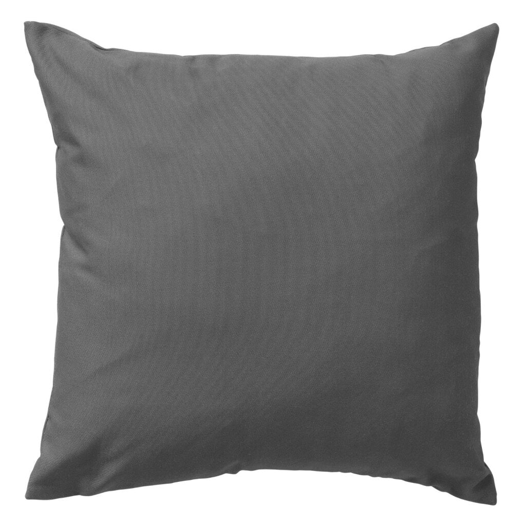 Dutch decor Santorin coussin décoratif extérieur 45 x 45 cm gris anthracite