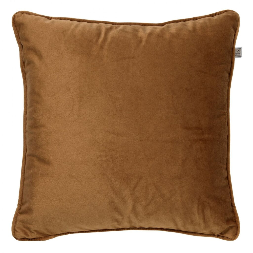 Décor hollandais coussin décor hollandais finn 45x45 cm marron tabac