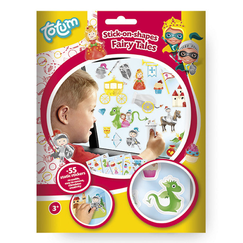 Totum Stickers fenêtre Contes de fées