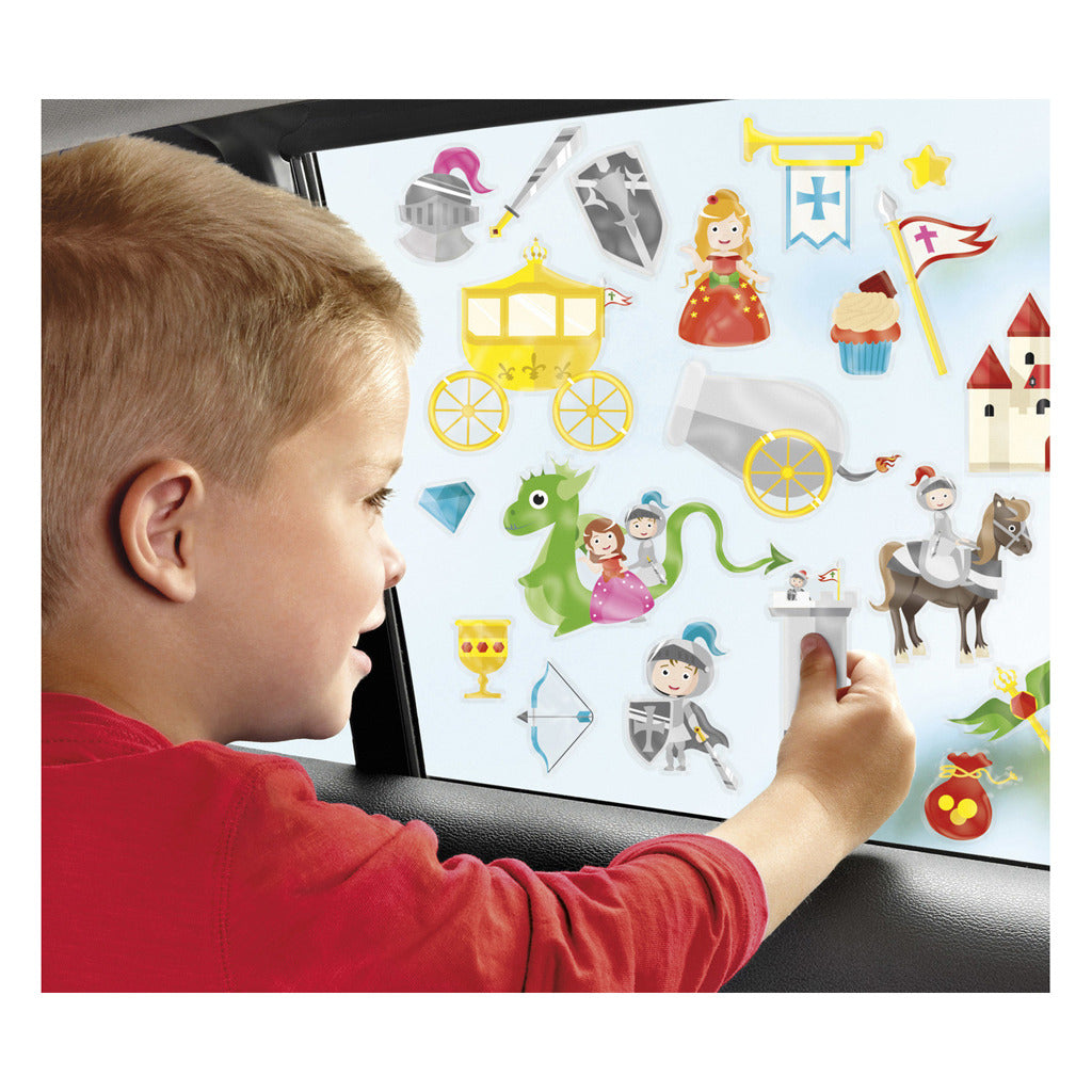 Totum Stickers fenêtre Contes de fées