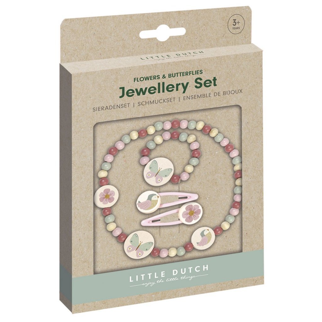 Ensemble de bijoux en bois Little Dutch 4 pièces