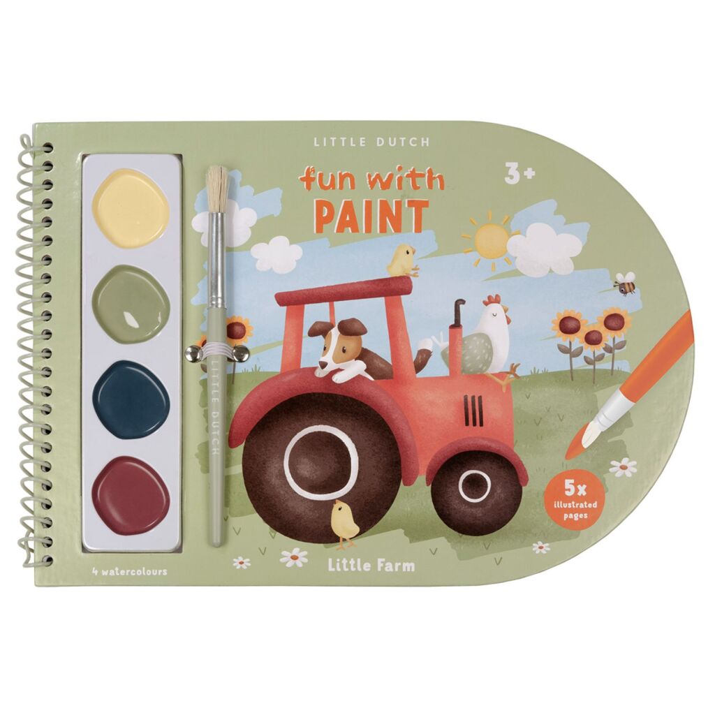 Petite ferme hollandaise de livres de peinture