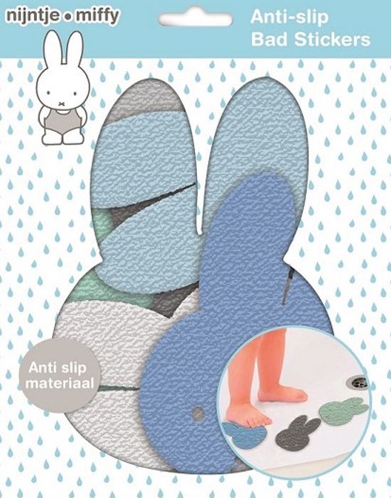 Autocollants de bain Miffy 6 pièces. 1+
