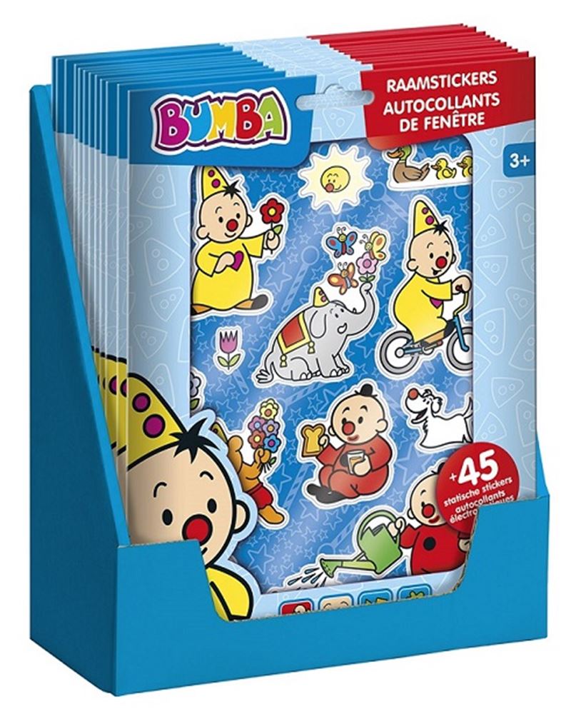 Bambolino Toys Bumba Window Stickers
