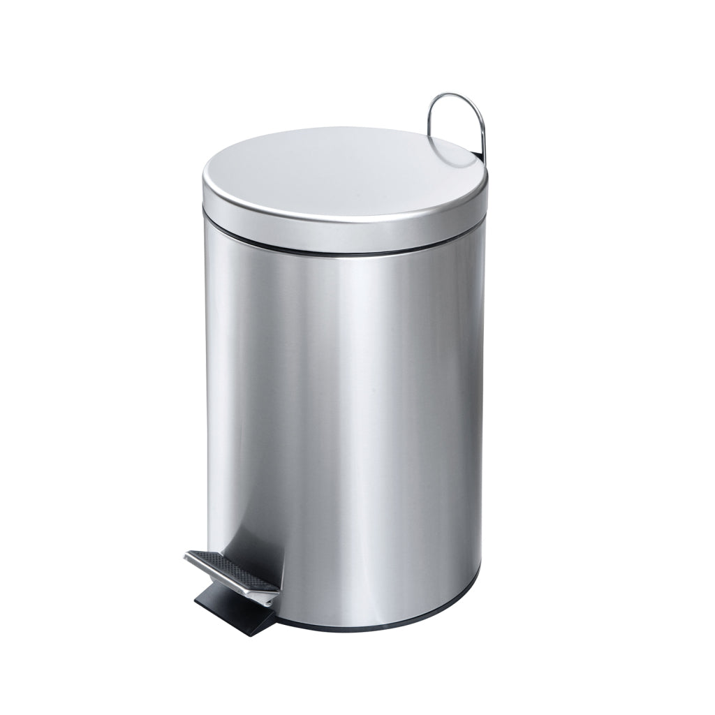 Poubelle à pédale maison hollandaise 12l inox