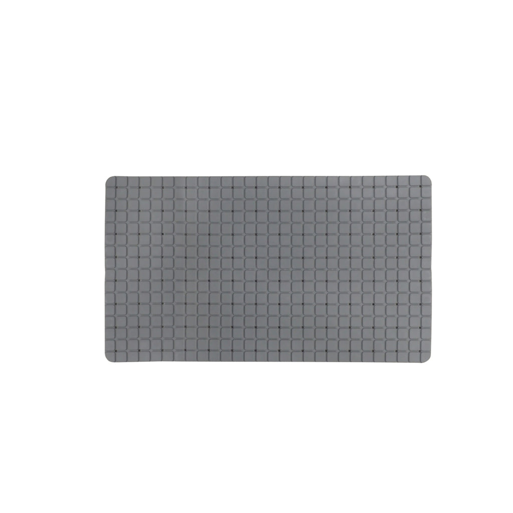 Tapis de douche antidérapant Dutch House 69x39 cm gris