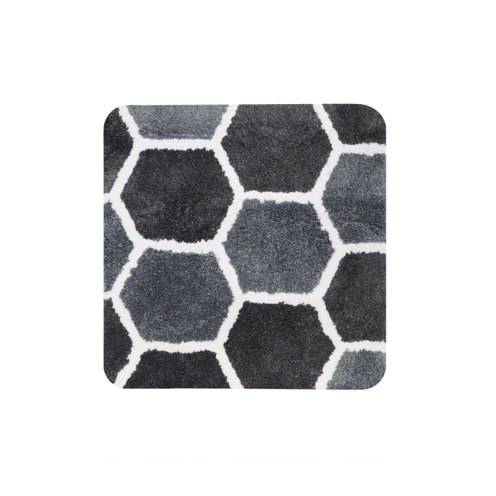 Dutch House Dutch House Tapis de bidet Rennes 60x60 cm Anthracite