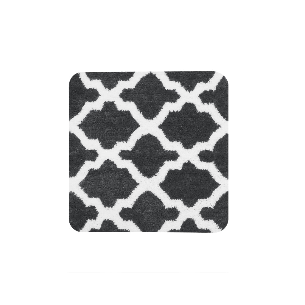 Tapis de bidet Dutch House Toulon 60 x 60 cm anthracite