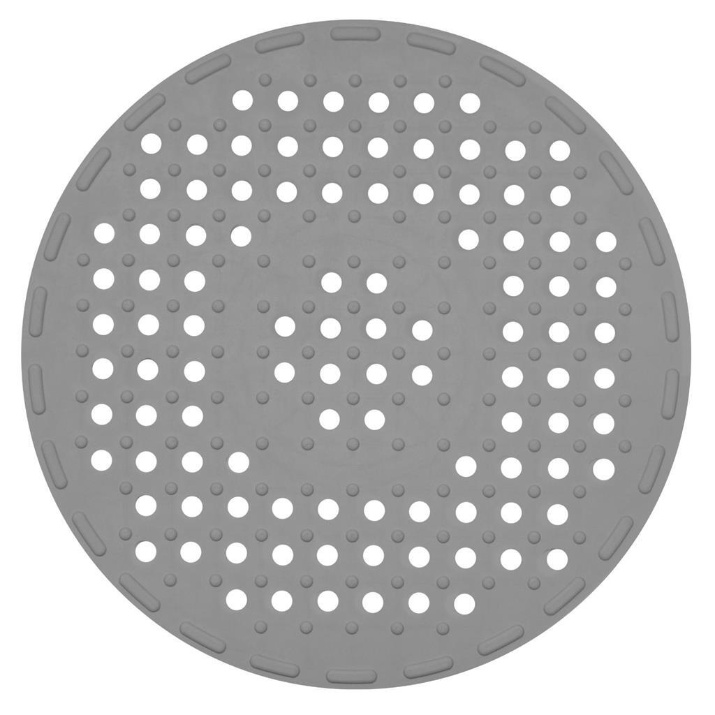 Dutch House Tapis d'évier Dutch House rond 32 cm en caoutchouc gris