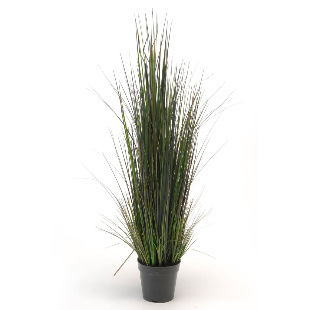 Plante artificielle émeraude dans l'herbe de la rivière Pot 90 cm