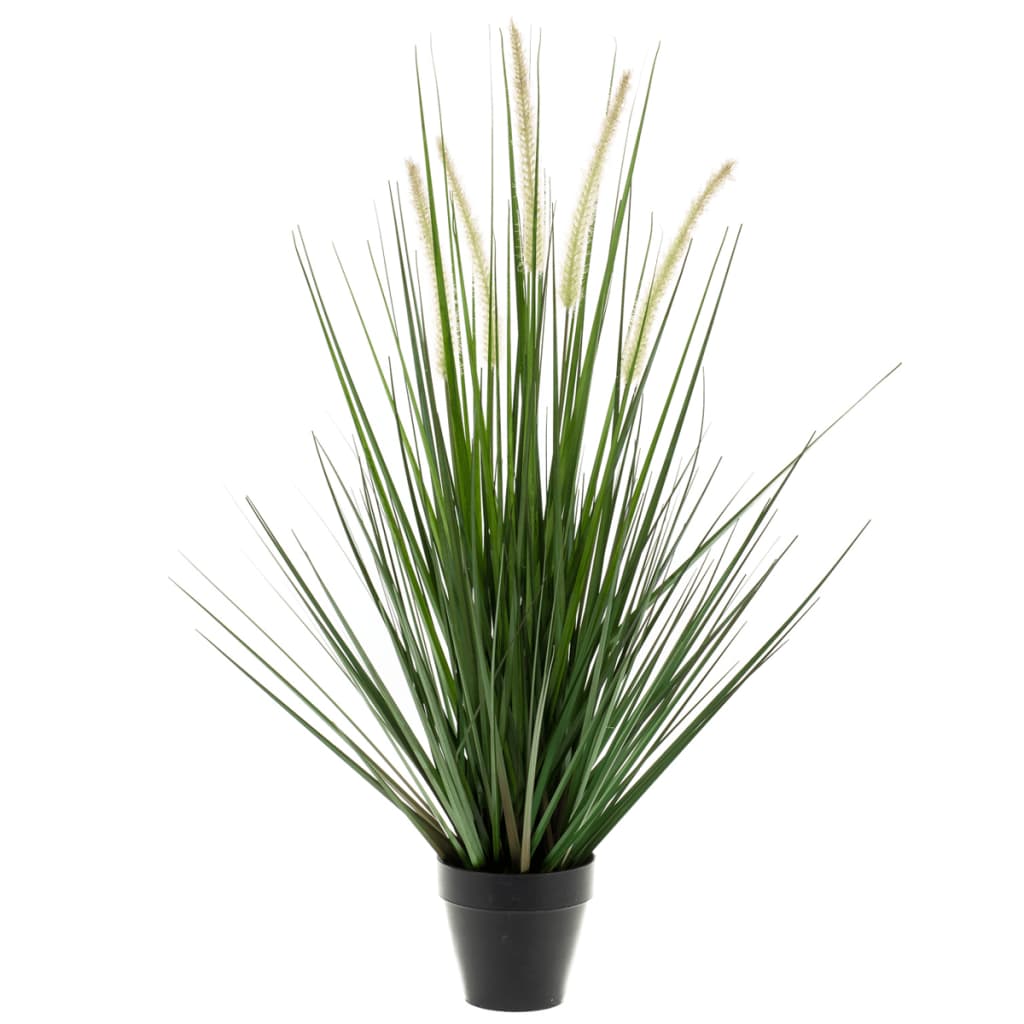 Plante d'art émeraude alopecurus gras vert 120 cm 418166