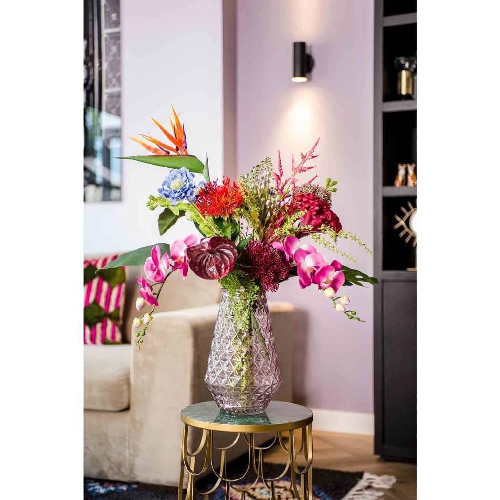 Mélange exotique du bouquet d'art émeraude