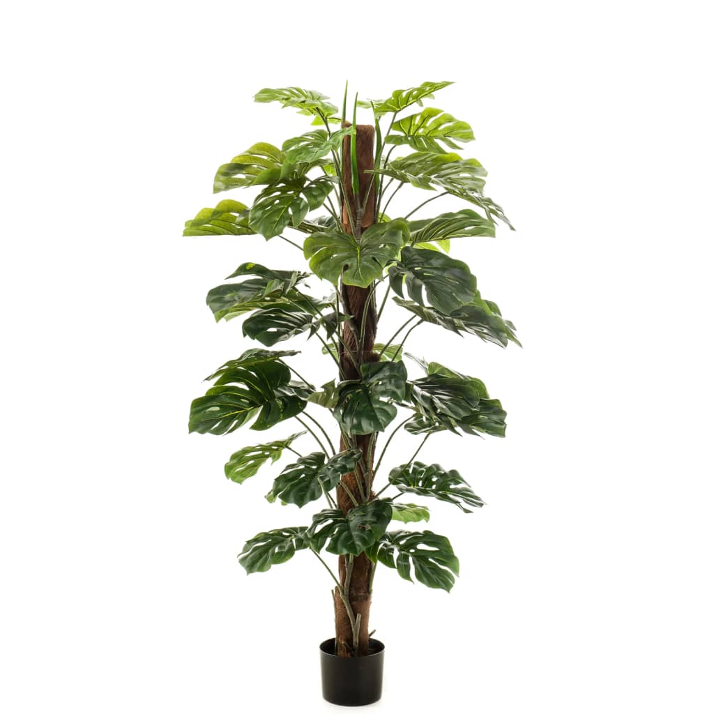 Plant de trou de plante artificielle émeraude sur le poteau 150 cm
