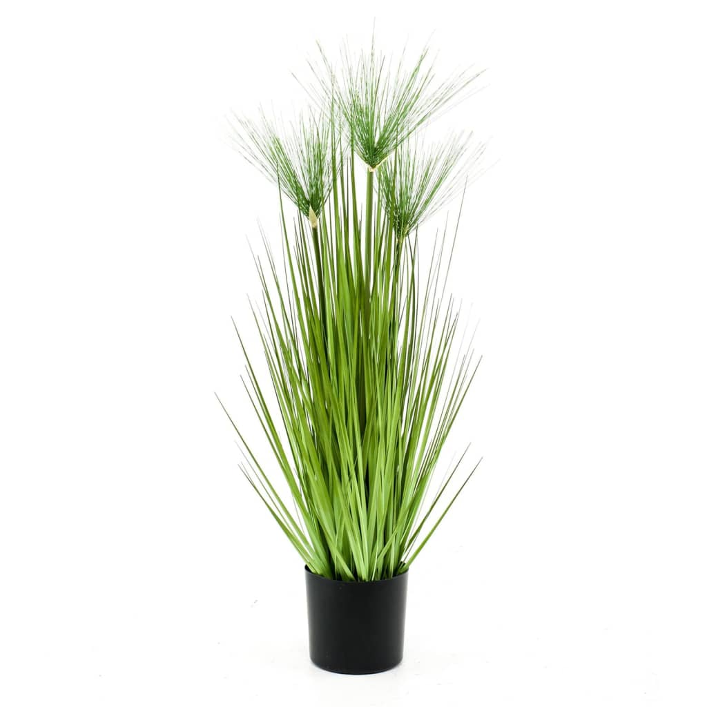 Plante d'art émeraude dans le pot Haspan Cyperus 75 cm