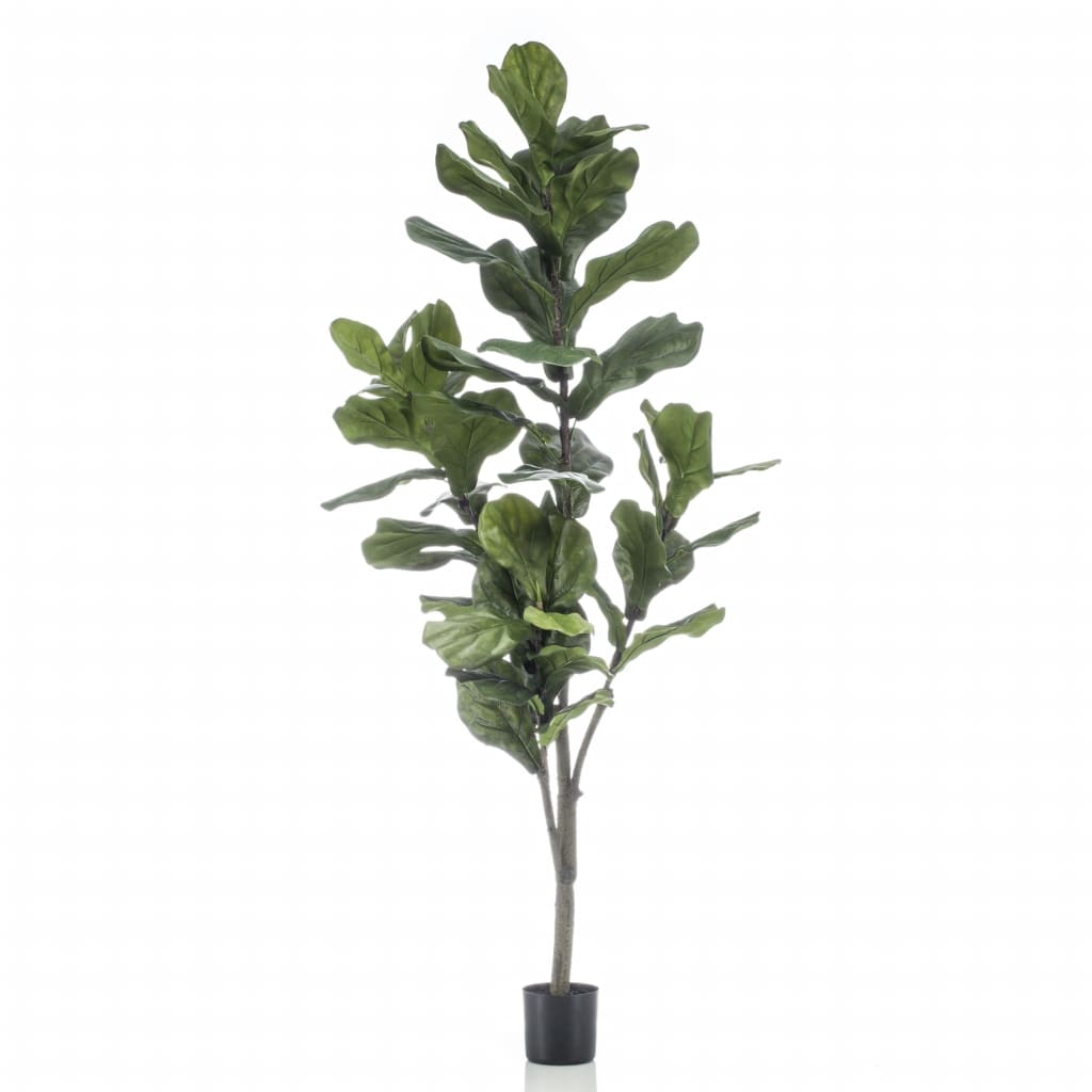 Plante artificielle émeraude plante de feuille violette 160 cm