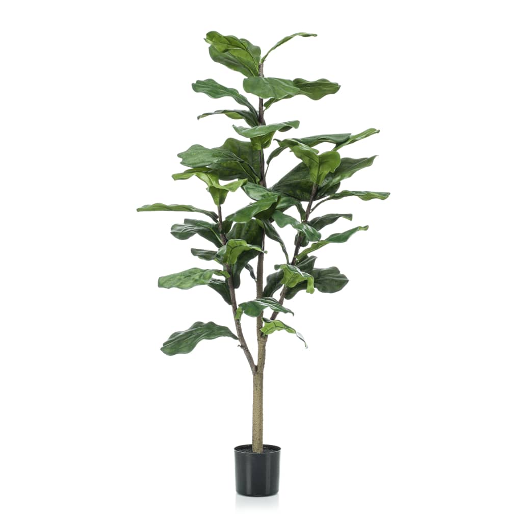 Plante artificielle émeraude plante de feuille violette 120 cm