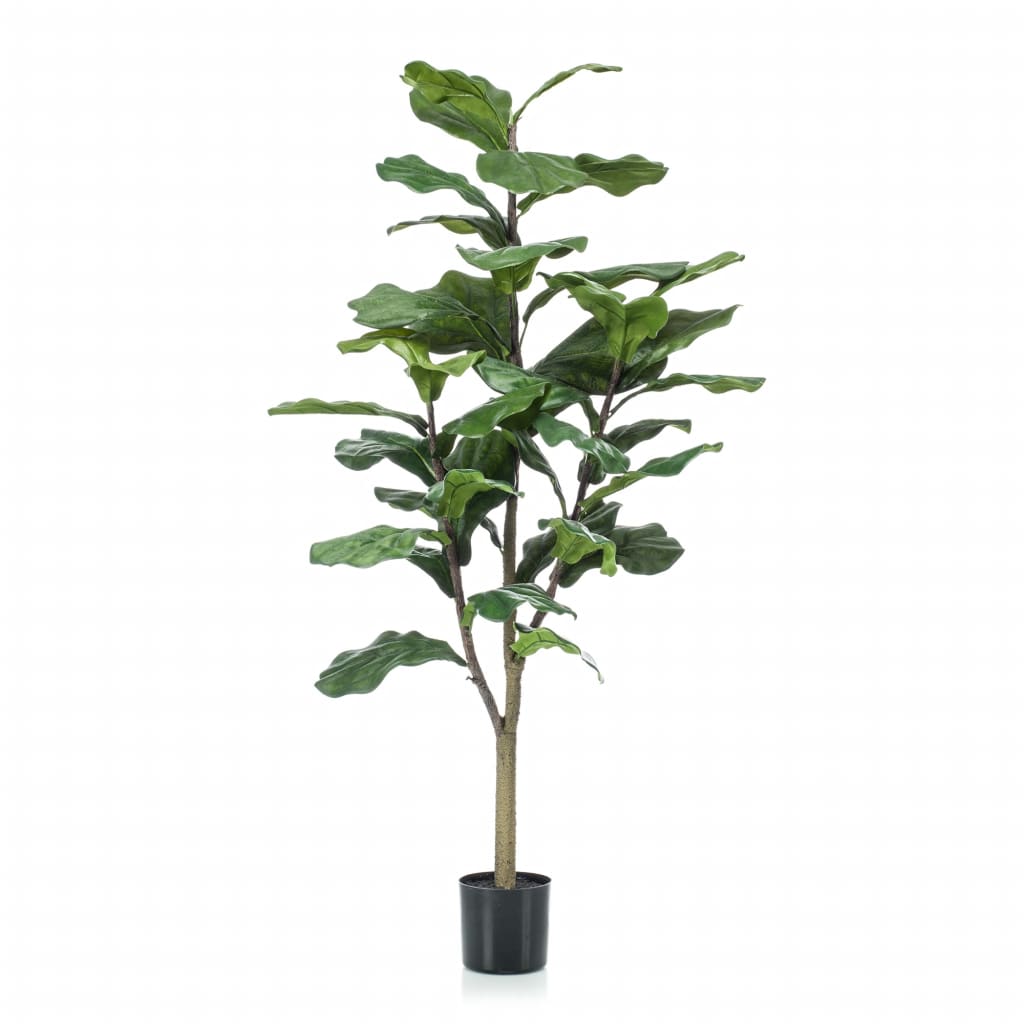 Plante artificielle émeraude plante de feuille violette 120 cm
