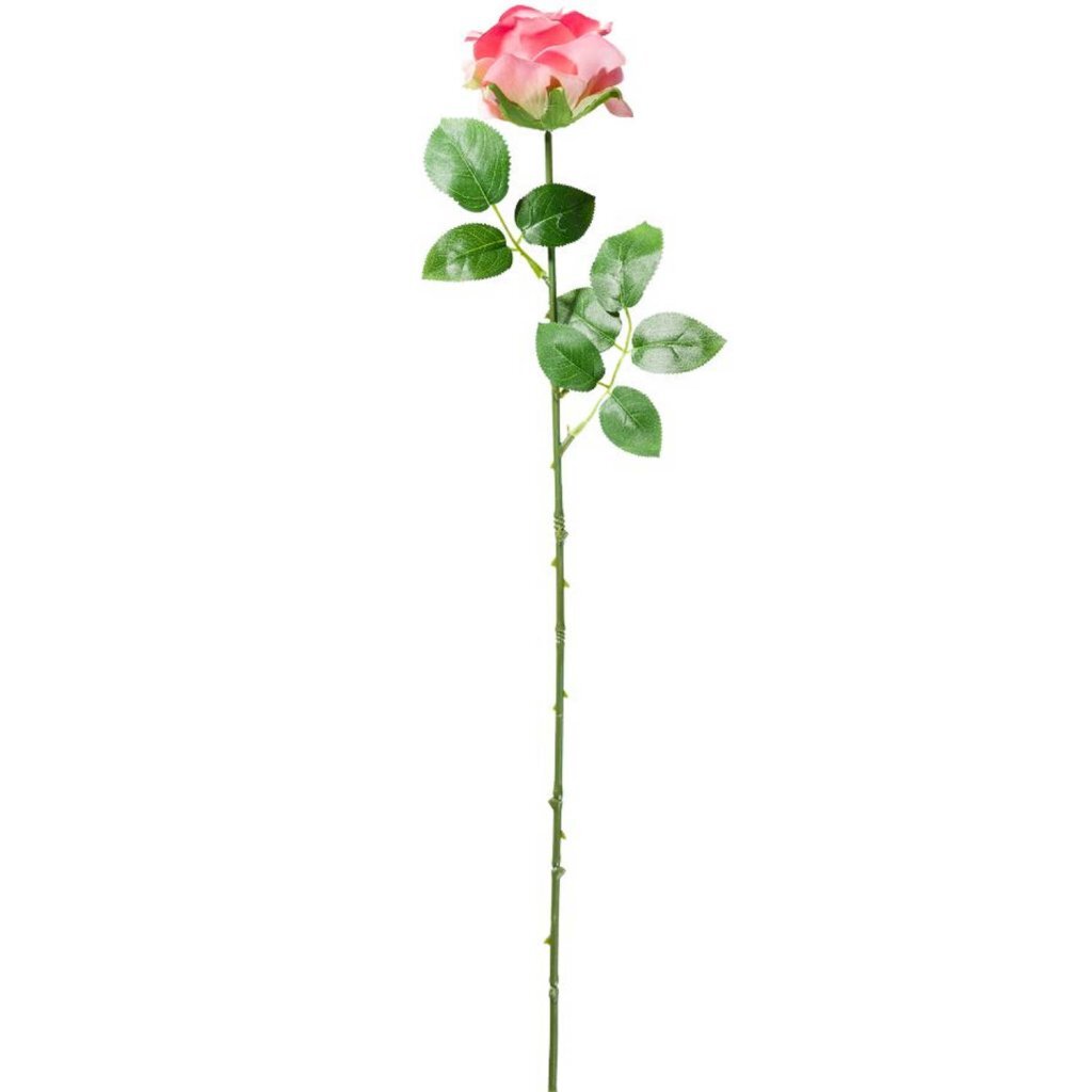 Rose artificielle Basic 54 cm rose
