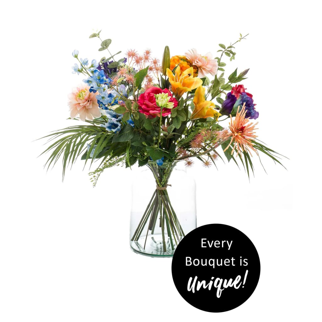 Bouquet d'art émeraude assez puissant