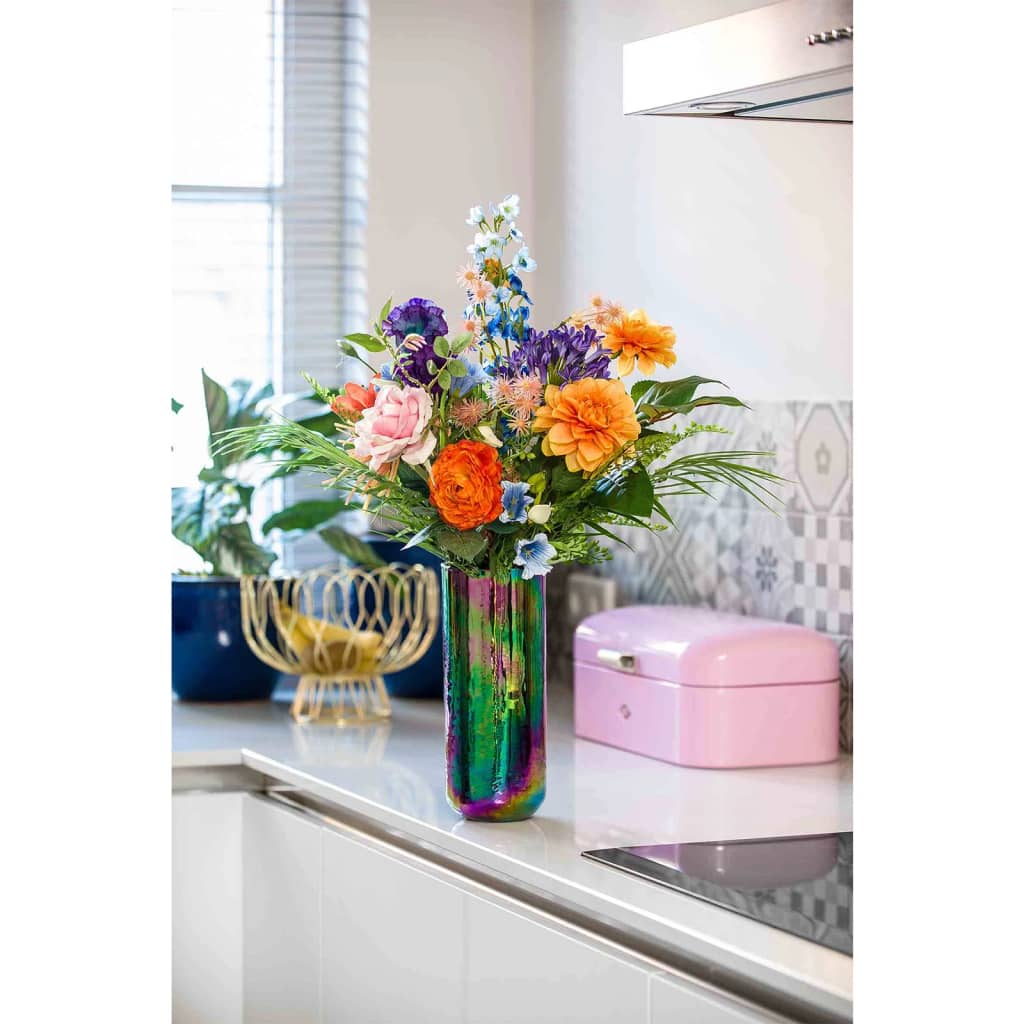 Bouquet d'art émeraude assez puissant
