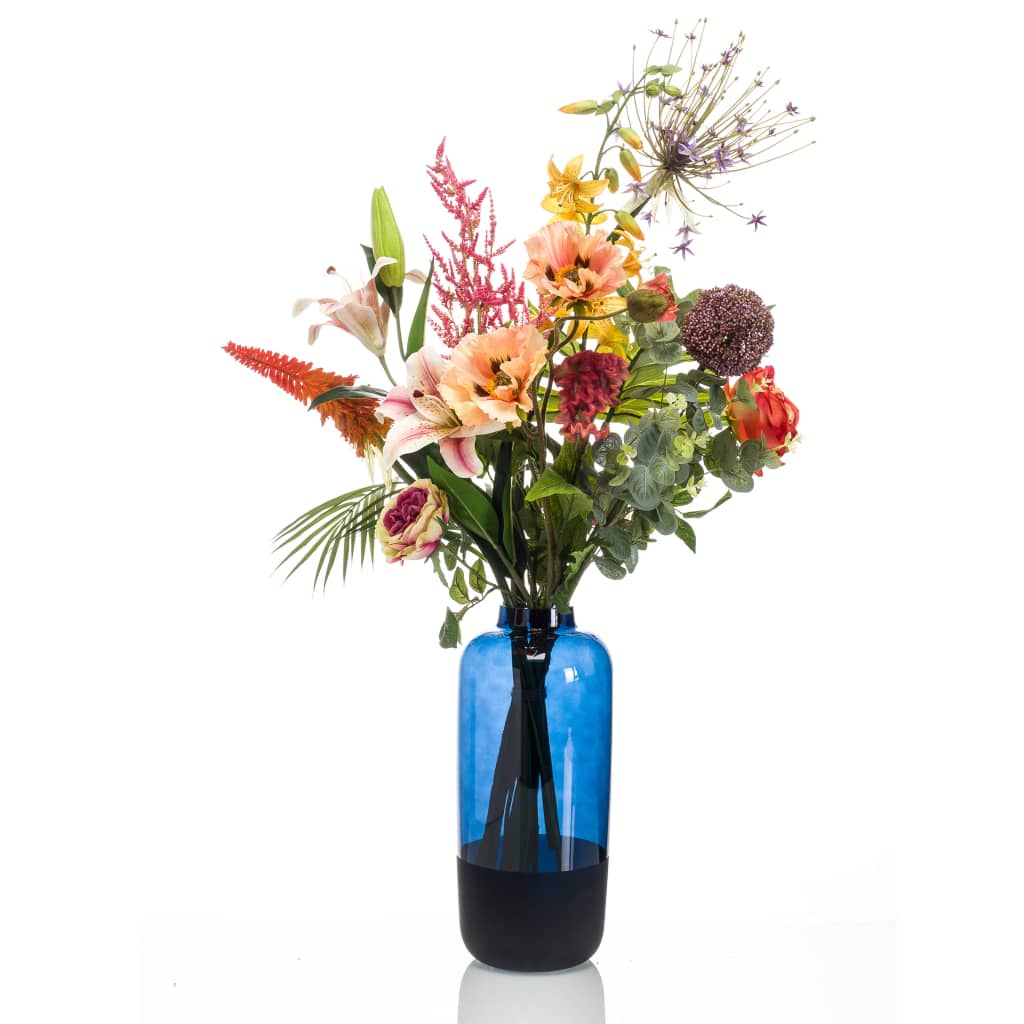 Bouquet d'art émeraude coloré rebelle xl