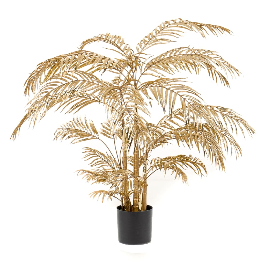 Emerald Art Plant Gold Palm 145 cm Gold Couleurs