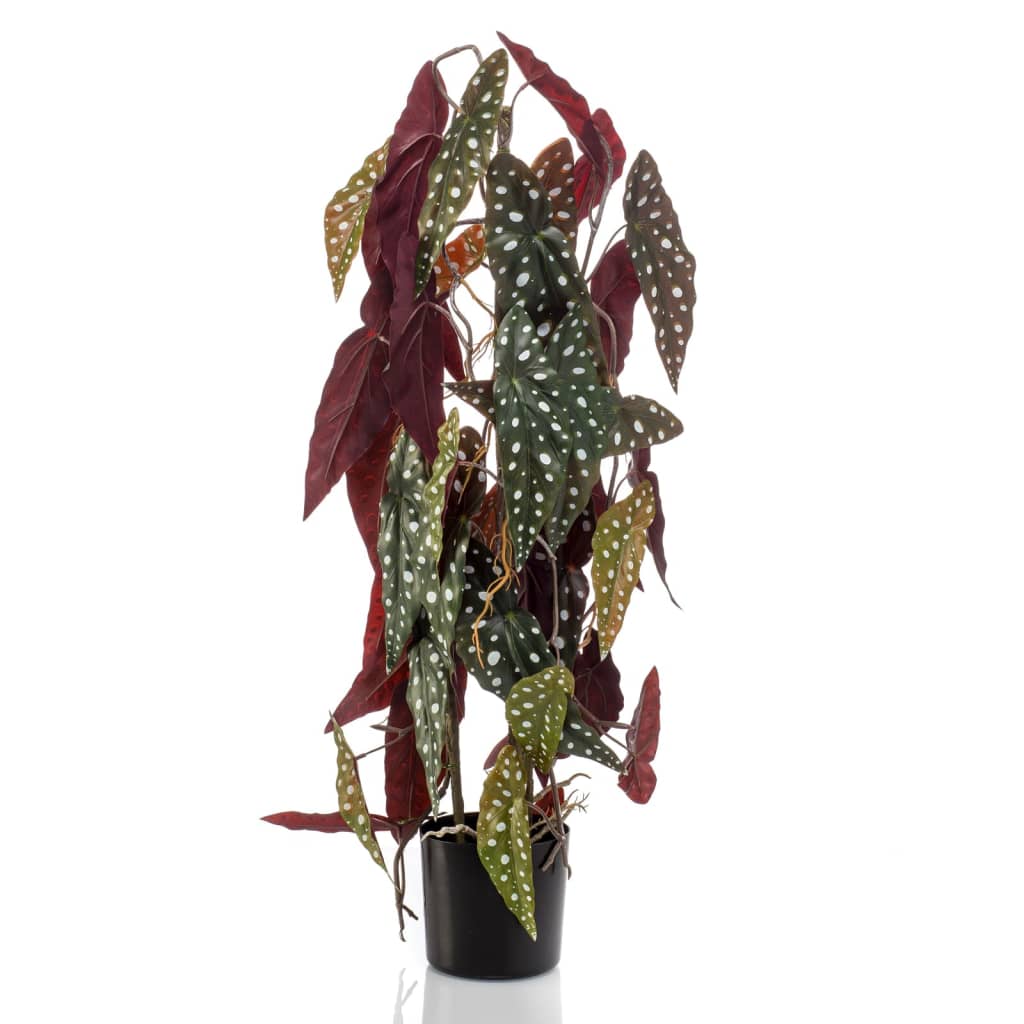 Plante artificielle émeraude dans le pot de plongée bégonia 75 cm
