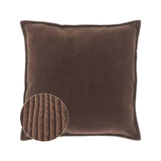 Divers coussin unique living janna marron 45x45