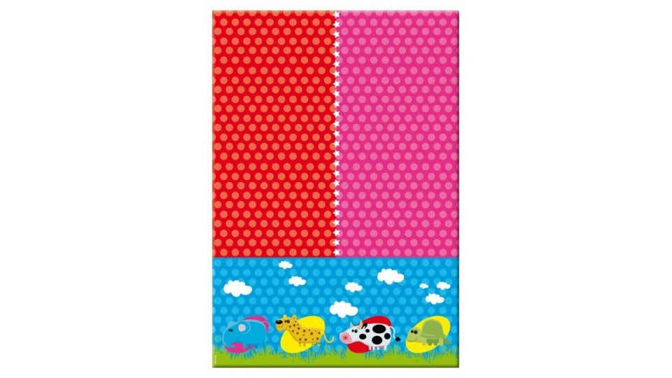 Nappe basique animaux 130x180cm