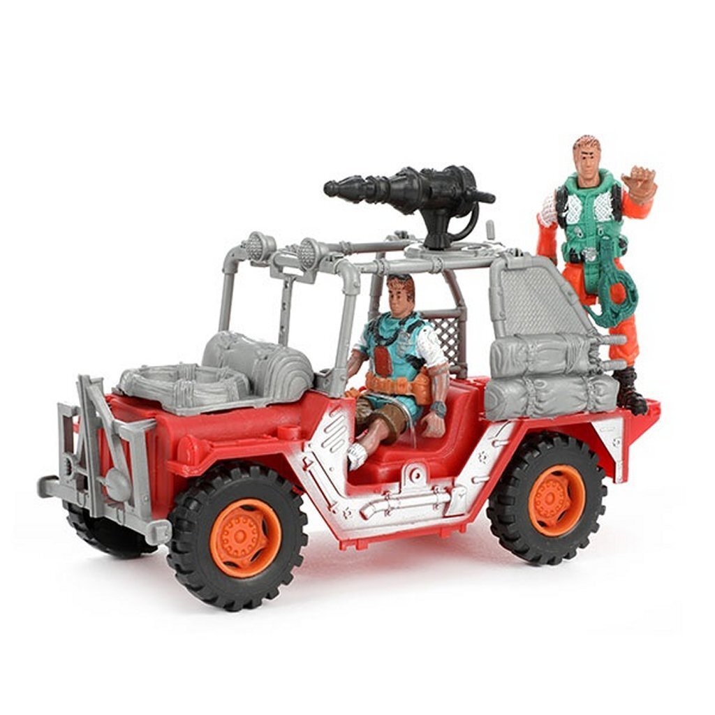 Toi-toys monde des dinosaures, ensemble de jeu avec jeep