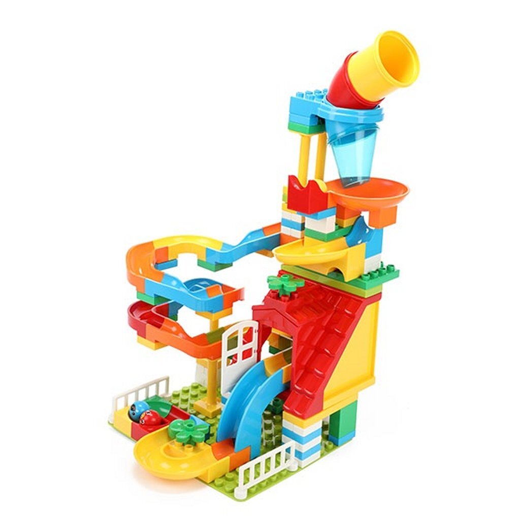 Toi-toys blocs blocs de construction piste de marbre 133 pièces