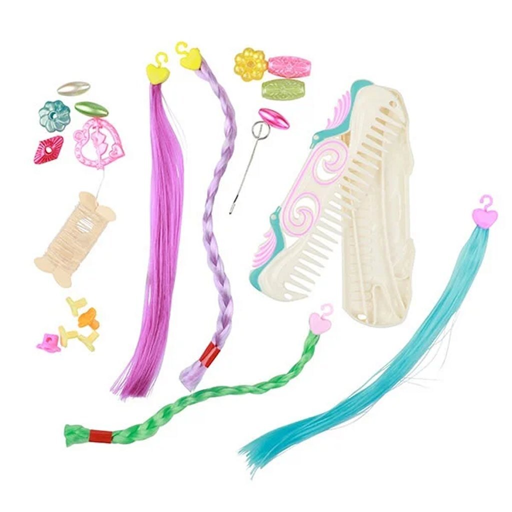 Toi-toys décore vos cheveux avec des perles et des mèches