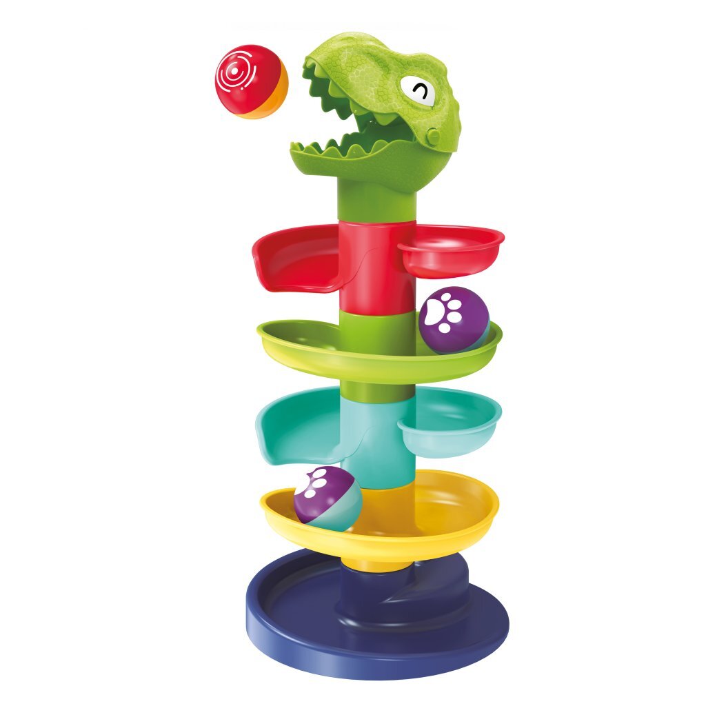 Toi-toys petites étoiles knikkerbaan dinosaurus