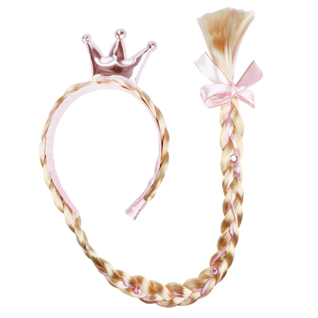 Toi-toys toitoys princesse amis diadème avec longue tresse + couronne