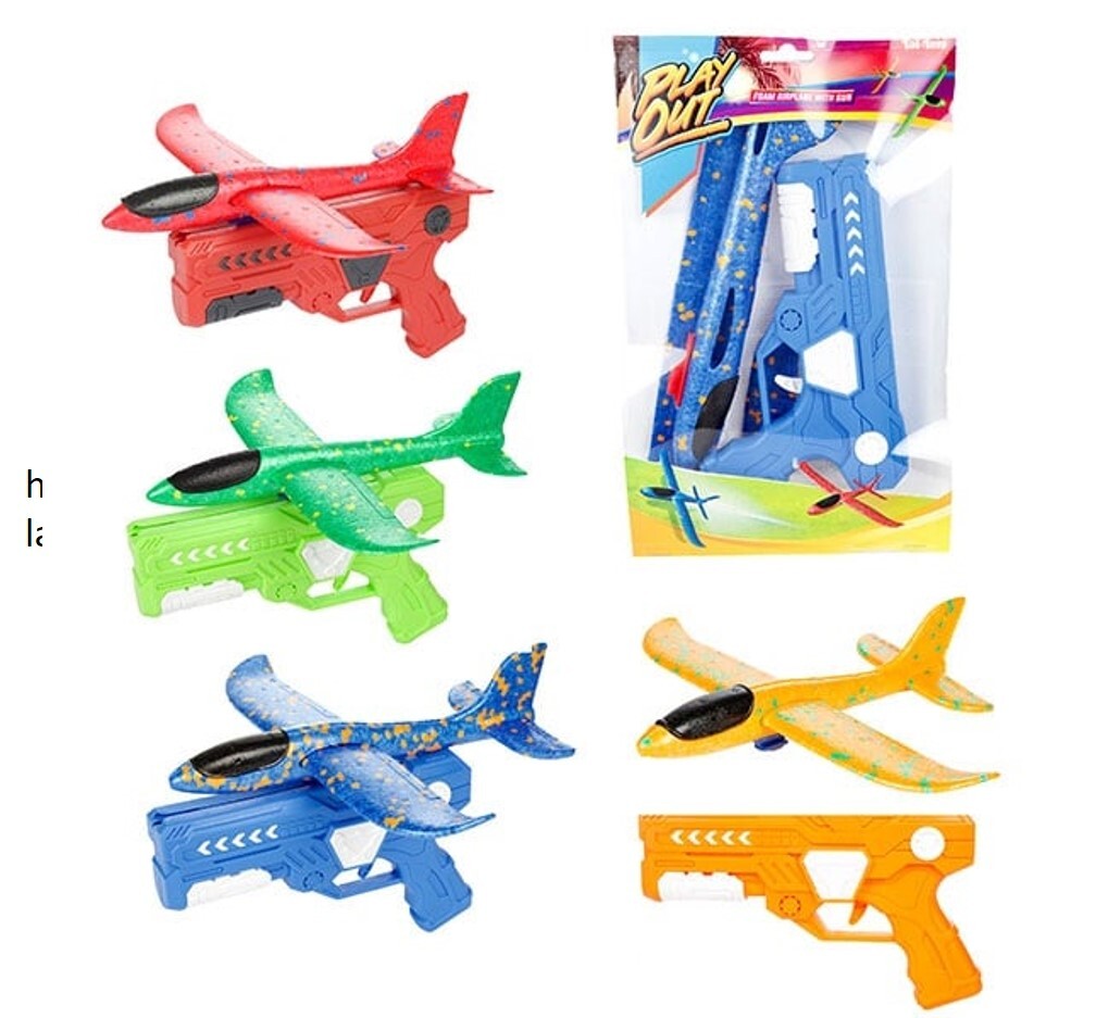 Toi-toys avion en mousse 23 cm