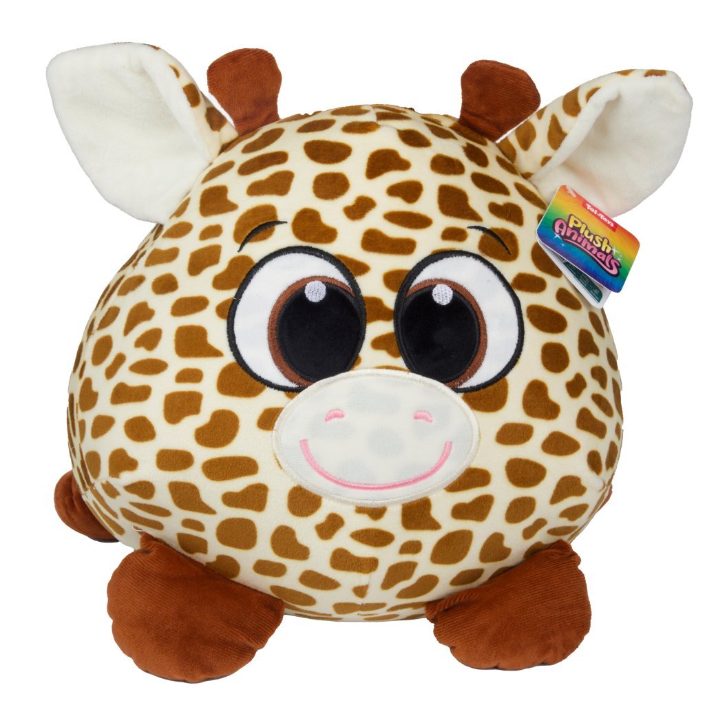 Toi-toys peluche boule girafe 30 cm